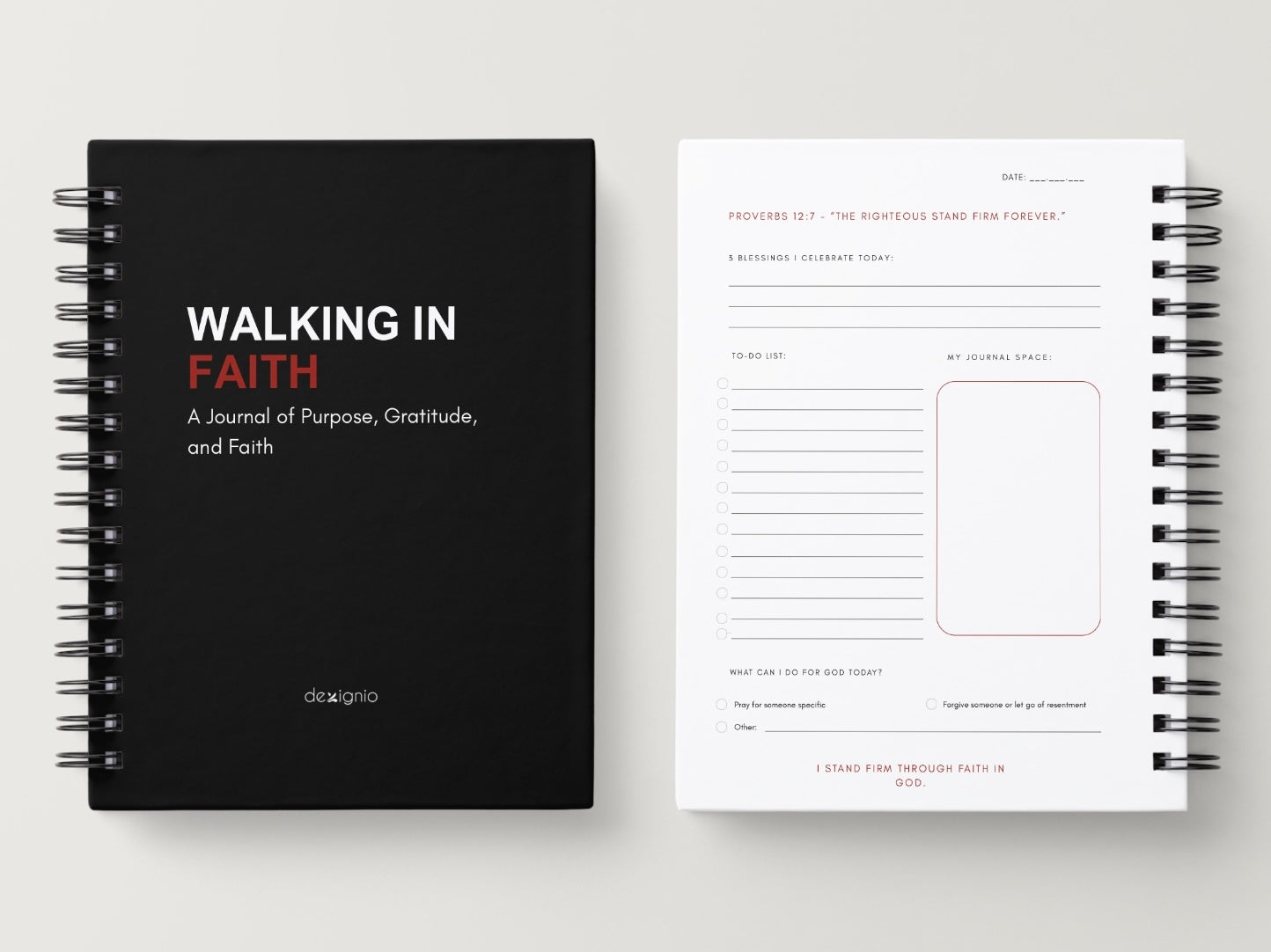 Walking by Faith Journal